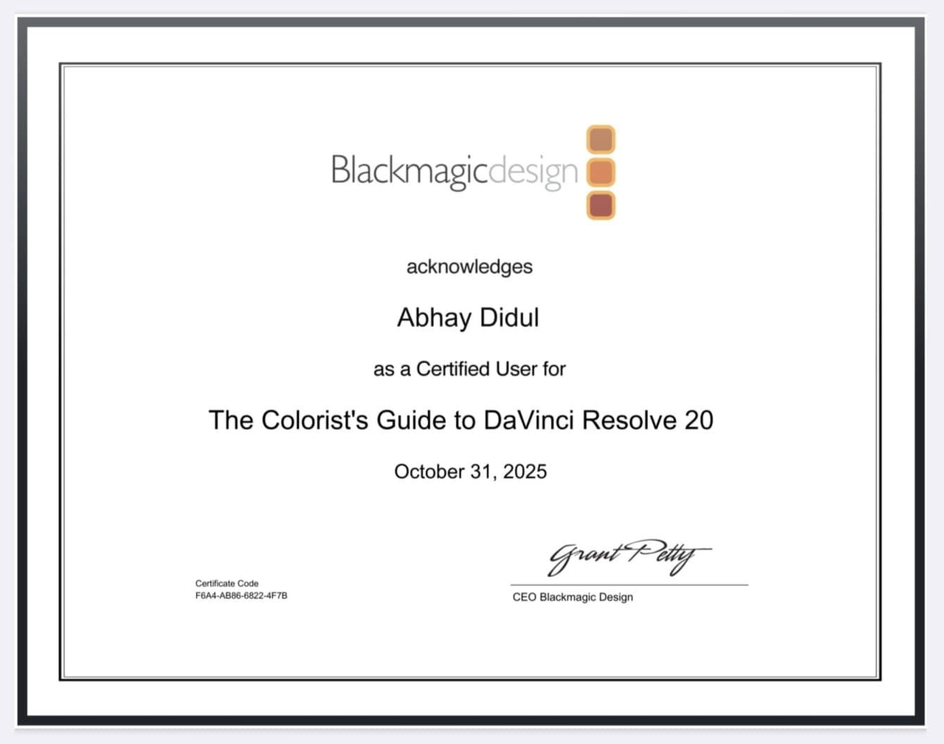 The Colorist's Guide to DaVinci Resolve 20